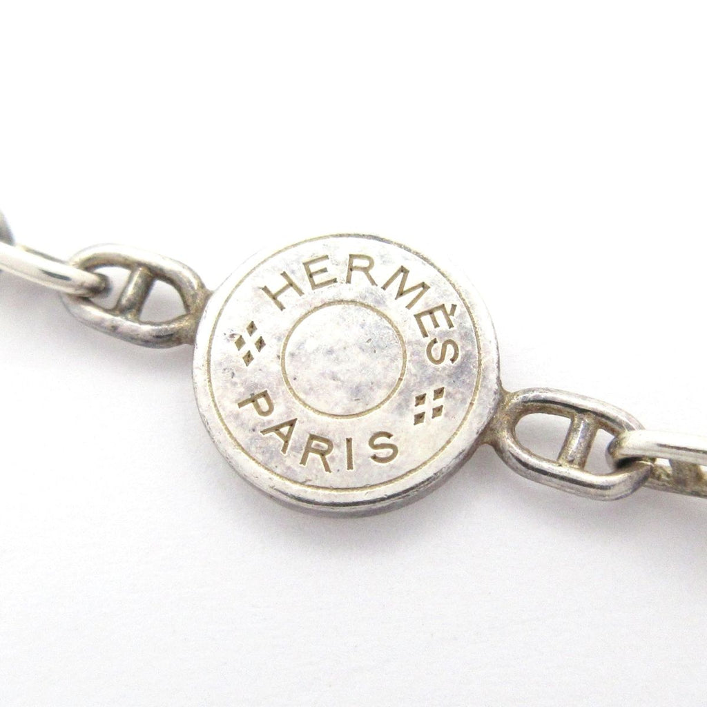 Hermes Necklace Series Mini Chaine D'ancre Silver — view 5