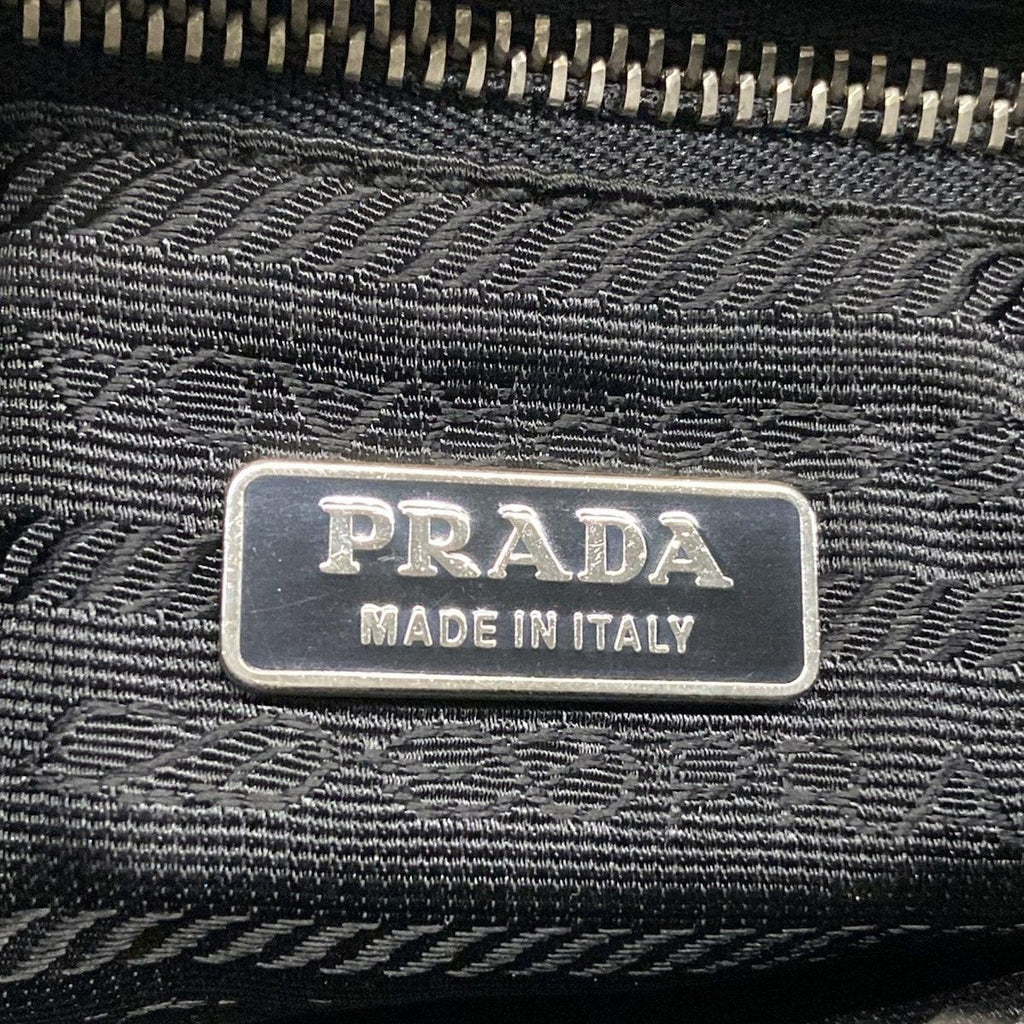 Prada Handbag Black Red Leather — view 8