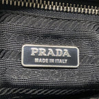 Prada Handbag Black Red Leather — view 8