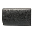 Gucci Key Case GG Marmont Black 6 Hook Leather Key Holder — view 2