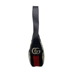 Gucci Ophidia GG Mini Bag Navy Ivory Red Leather — view 2