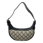 Gucci Ophidia GG Mini Bag Navy Ivory Red Leather — view 3