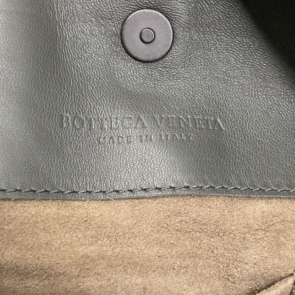 Bottega Veneta Tote Intrecciato Dark Gray Leather — view 8