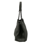 Bottega Veneta Tote Intrecciato Dark Gray Leather — view 4