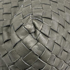 Bottega Veneta Tote Intrecciato Dark Gray Leather — view 6