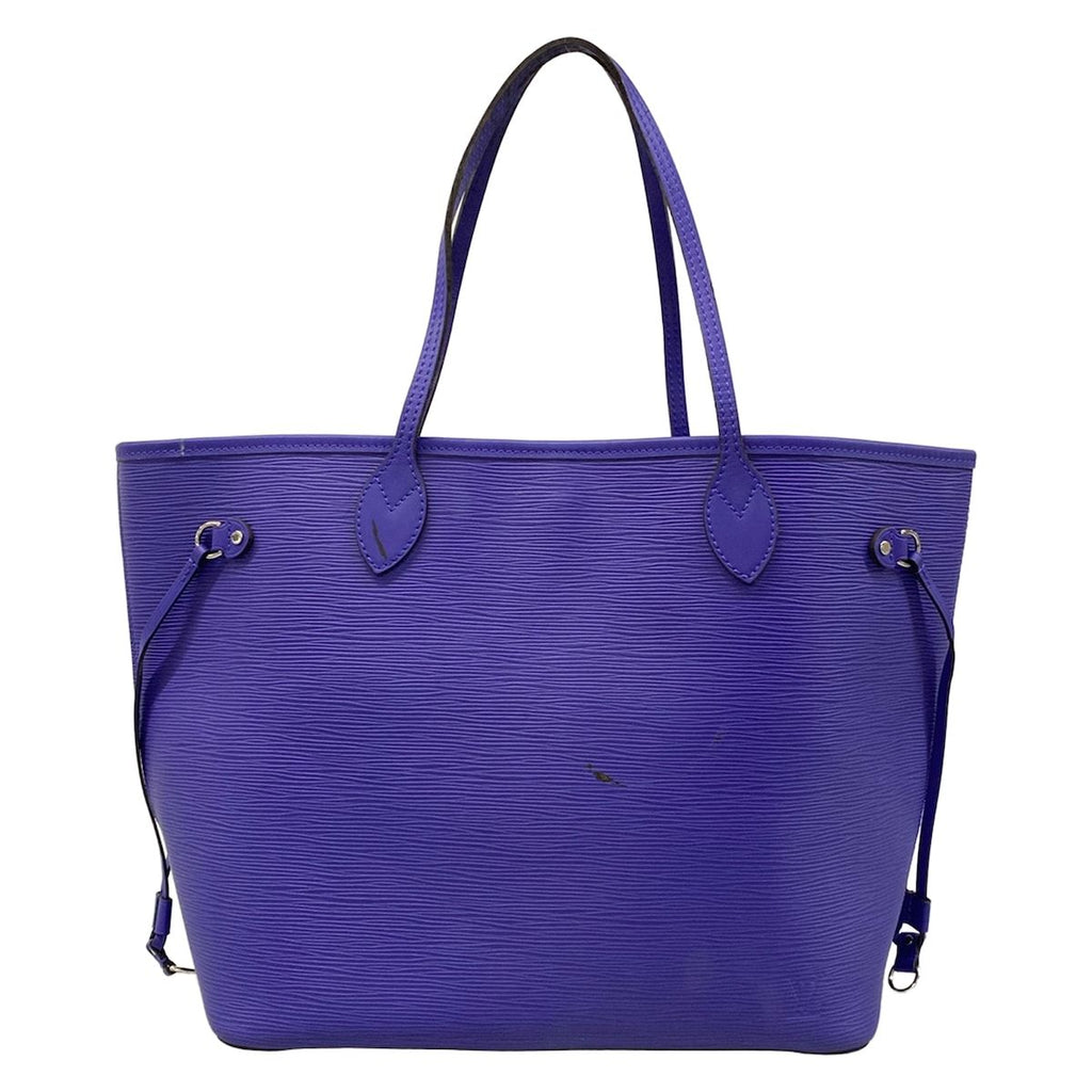 Louis Vuitton Tote Epi Neverfull MM Fig Leather