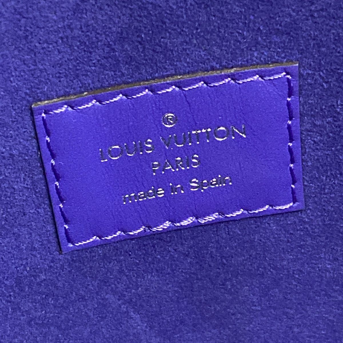 Louis Vuitton Tote Epi Neverfull MM Fig Leather — view 9
