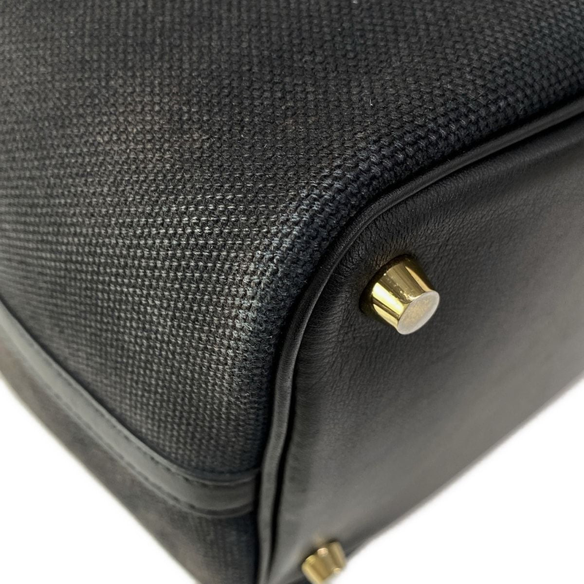 Hermes Handbag Picotin Lock Cargo PM Black Gold — view 8