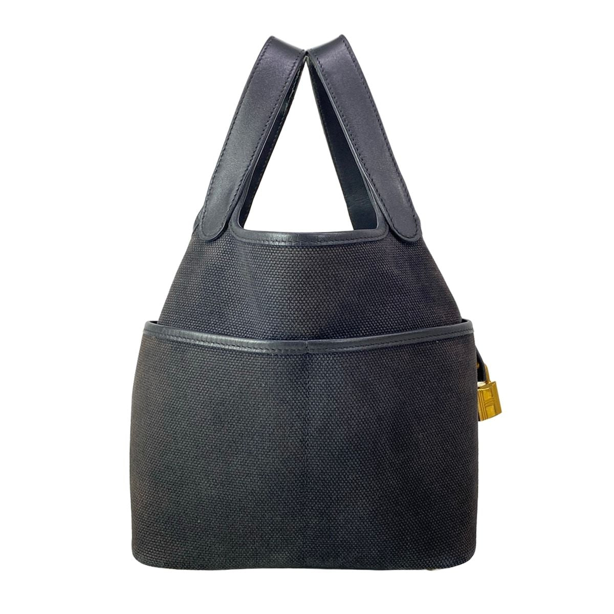 Hermes Handbag Picotin Lock Cargo PM Black Gold — view 3