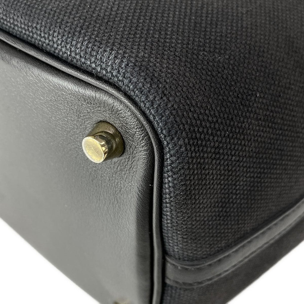 Hermes Handbag Picotin Lock Cargo PM Black Gold — view 7