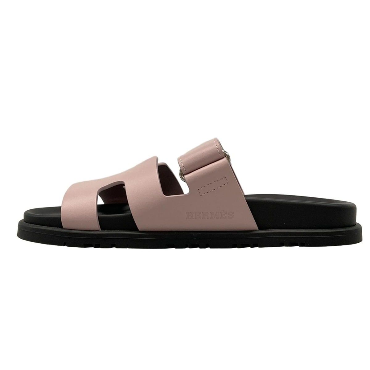 Hermes Sandals 36 Chypre Rose Cancan Leather — view 3