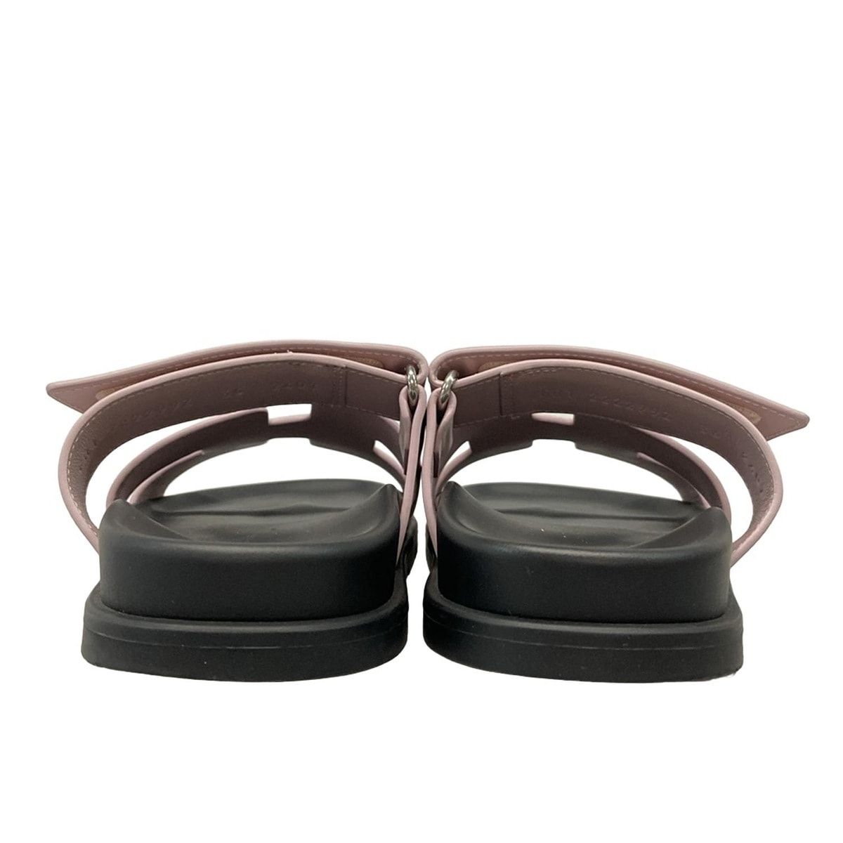 Hermes Sandals 36 Chypre Rose Cancan Leather — view 6