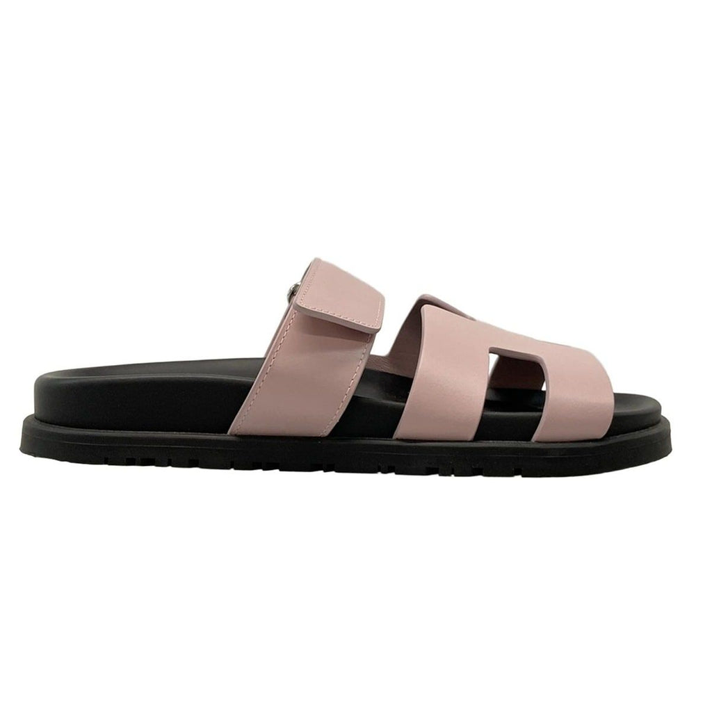 Hermes Sandals 36 Chypre Rose Cancan Leather — view 4