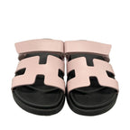 Hermes Sandals 36 Chypre Rose Cancan Leather — view 5
