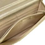 Chanel Wallet Gold Chain Wave Stitch Shoulder — view 5