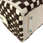 Louis Vuitton Handbag Damier Cubic Speedy Cube PM Brown Leather — view 9