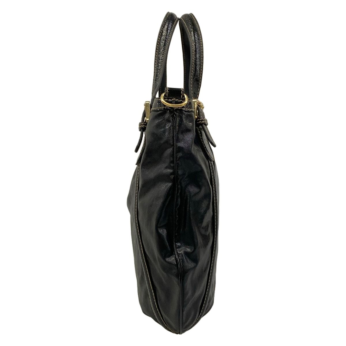 Gucci Tote Brit Black Leather — view 4