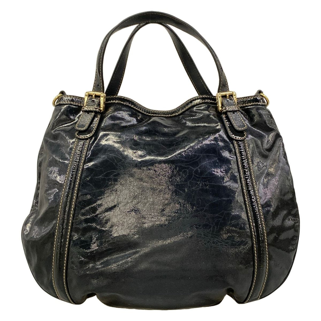 Gucci Tote Brit Black Leather — view 3