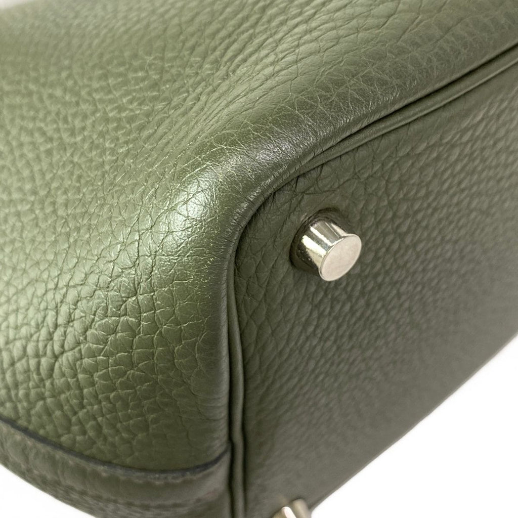Hermes Handbag Picotin PM Khaki — view 9