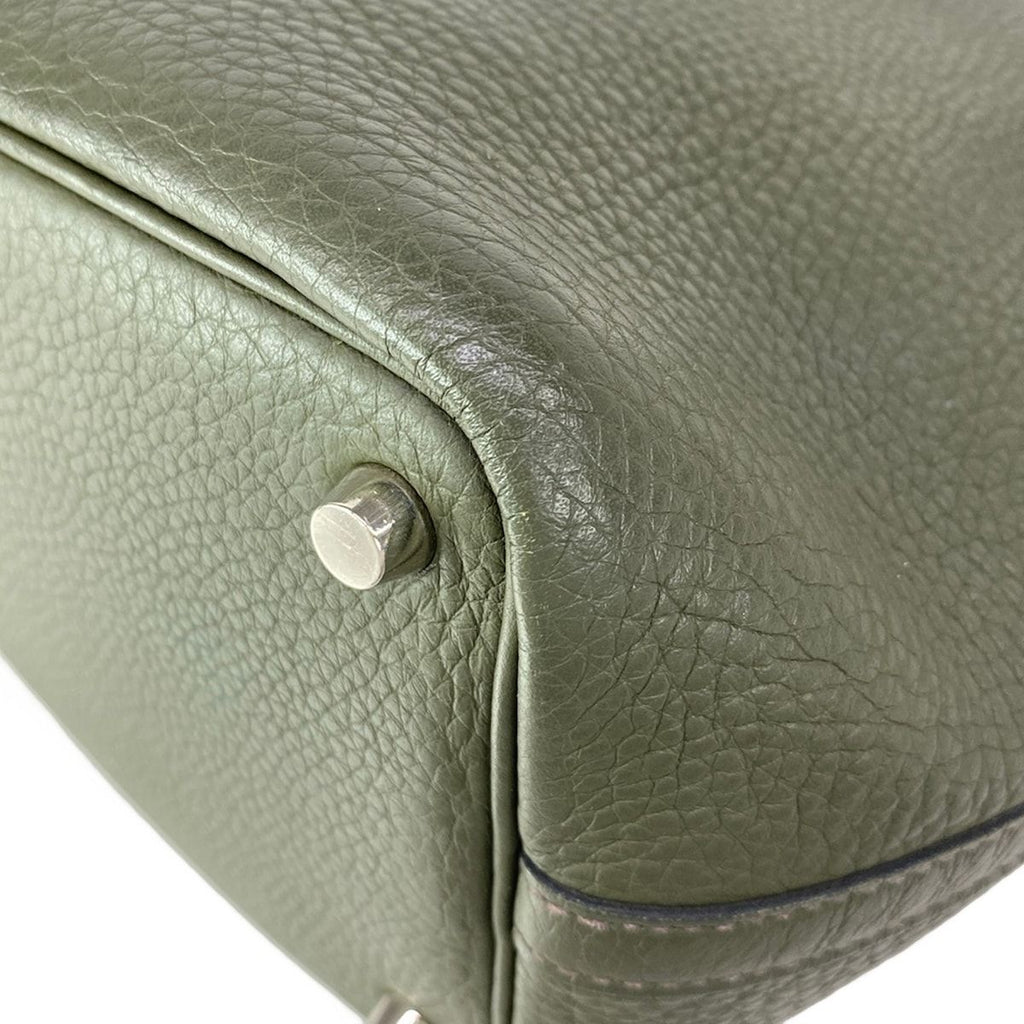 Hermes Handbag Picotin PM Khaki — view 6