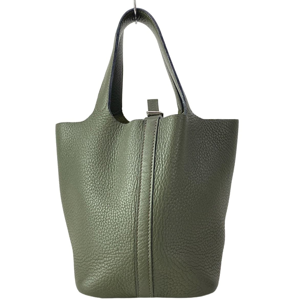 Hermes Handbag Picotin PM Khaki — view 4