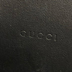 Gucci Tote GG Leather Small Black Beige Dark Brown Reversible — view 8