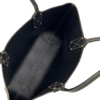 Gucci Tote GG Leather Small Black Beige Dark Brown Reversible — view 7