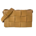 Bottega Veneta Shoulder Bag Cassette Brown Leather