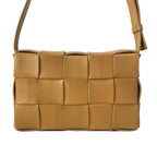 Bottega Veneta Shoulder Bag Cassette Brown Leather — view 3