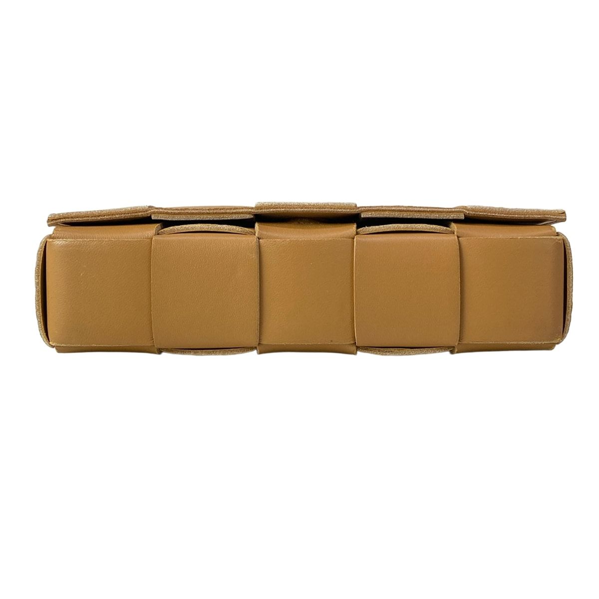 Bottega Veneta Shoulder Bag Cassette Brown Leather — view 5