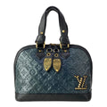 Louis Vuitton Handbag Collection Line Monogram Double Jeuneo Alma Noir Leather