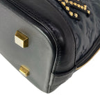 Louis Vuitton Handbag Collection Line Monogram Double Jeuneo Alma Noir Leather — view 7