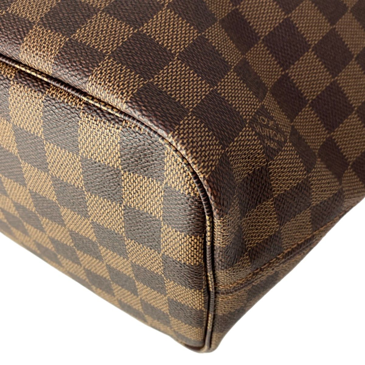 Louis Vuitton Tote Damier Neverfull MM Ebene Rose Ballerine — view 7