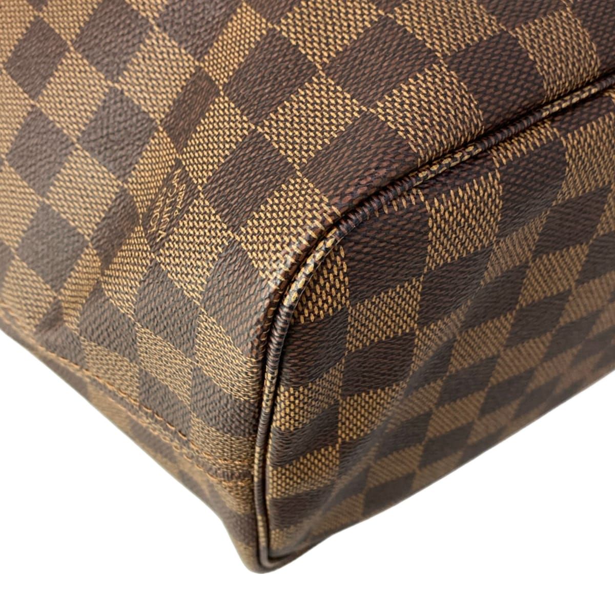 Louis Vuitton Tote Damier Neverfull MM Ebene Rose Ballerine — view 6