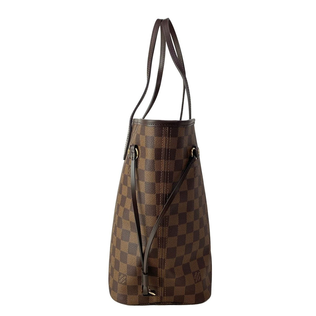 Louis Vuitton Tote Damier Neverfull MM Ebene Rose Ballerine — view 2