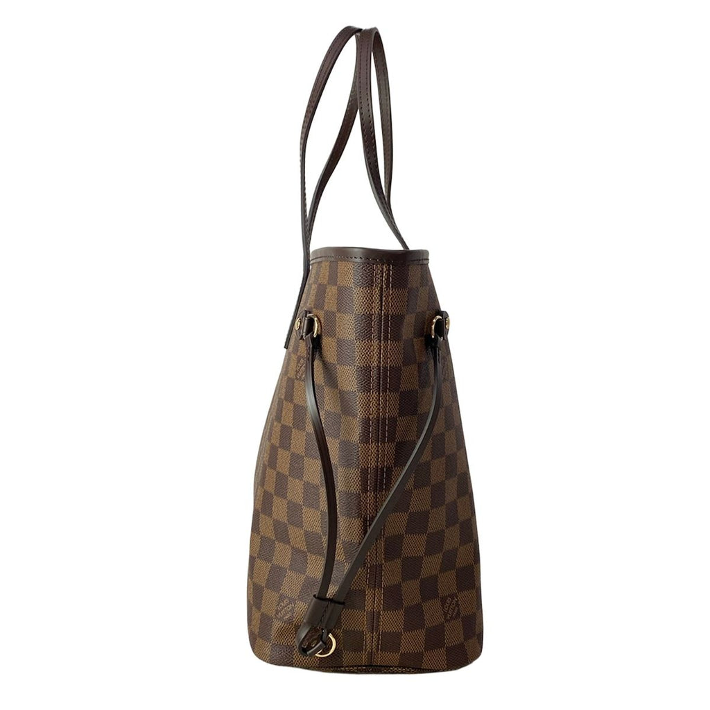 Louis Vuitton Tote Damier Neverfull MM Ebene Rose Ballerine — view 4