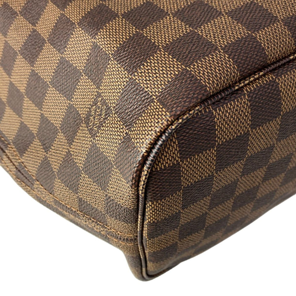 Louis Vuitton Tote Damier Neverfull MM Ebene Rose Ballerine — view 8