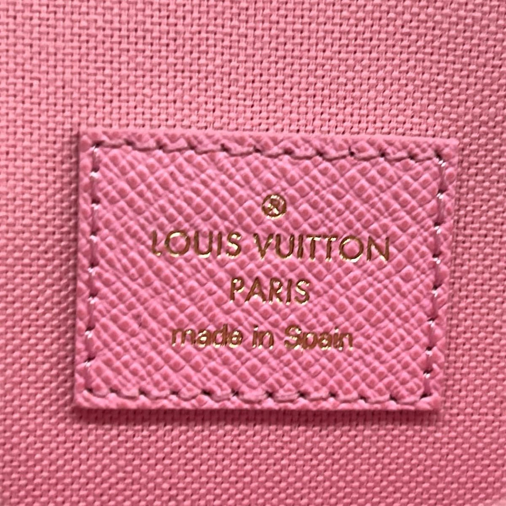Louis Vuitton Wallet Vivienne Pochette Felicity Monogram Dragon Fruit — view 6