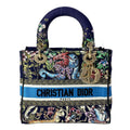 Dior Handbag Light Bag Dark Navy Blue Multi