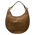 Gucci Shoulder Bag GG Twinsguccissima Line Blanc Leather