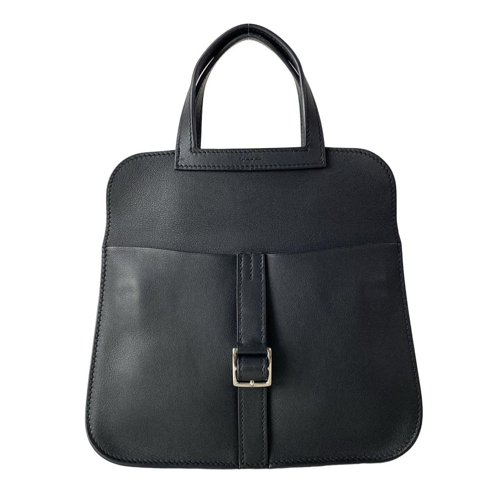 Hermes Handbag Arzan Mini Black Silver