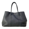 Hermes Tote Garden Party PM Black Silver