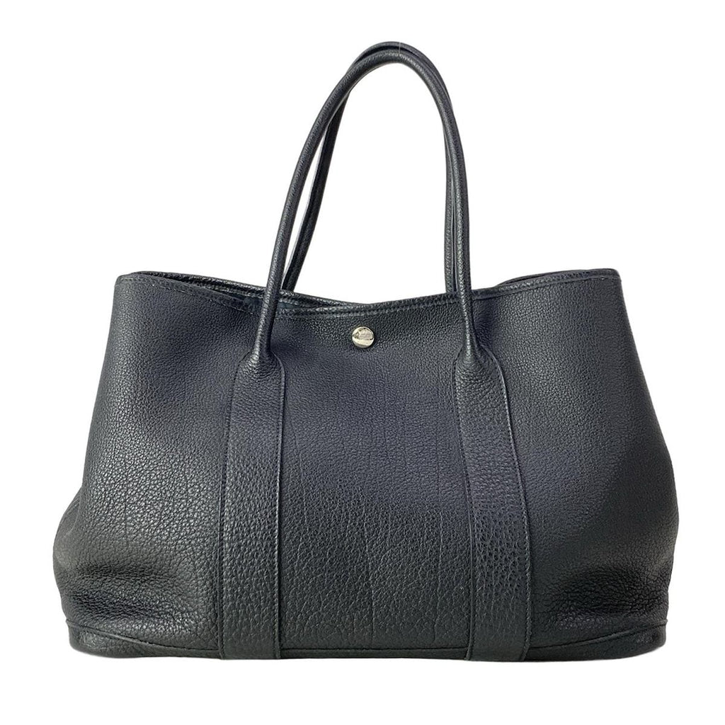 Hermes Tote Garden Party PM Black Silver — view 3
