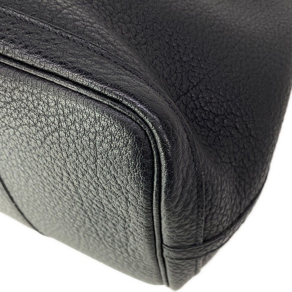 Hermes Tote Garden Party PM Black Silver — view 9