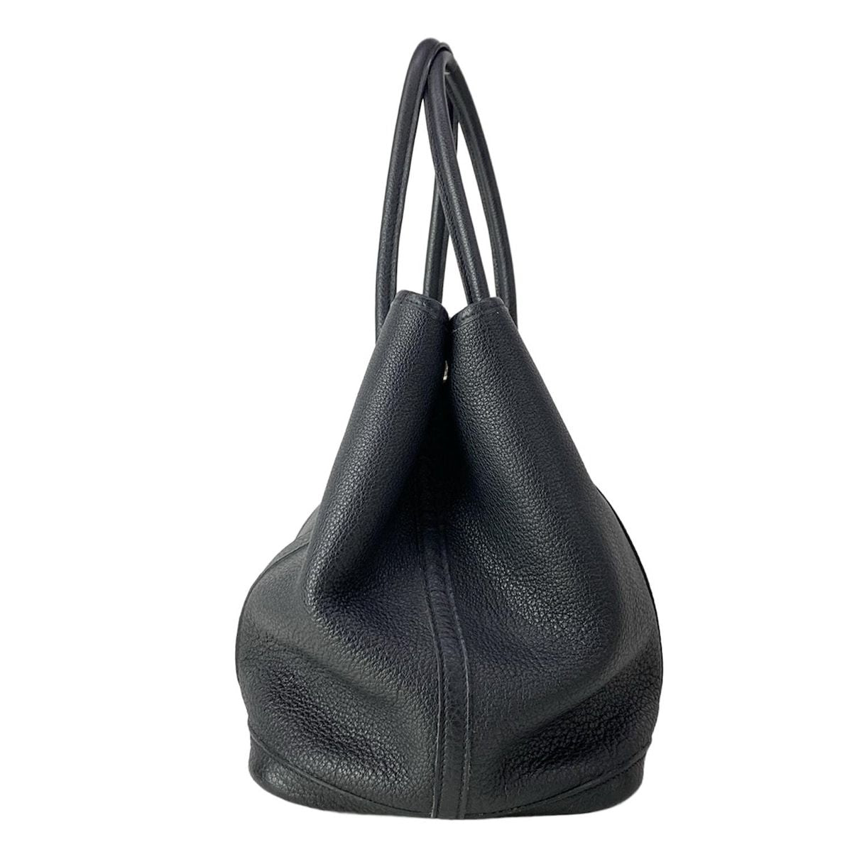 Hermes Tote Garden Party PM Black Silver — view 4