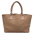 Bottega Veneta Tote Cabas PM Beige Leather