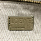 Loewe Handbag Hammock Hobo Mini Khaki Leather — view 9