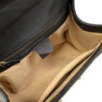 Gucci Handbag GG Plus Supreme Ojiride Black Brown Multi Leather — view 7