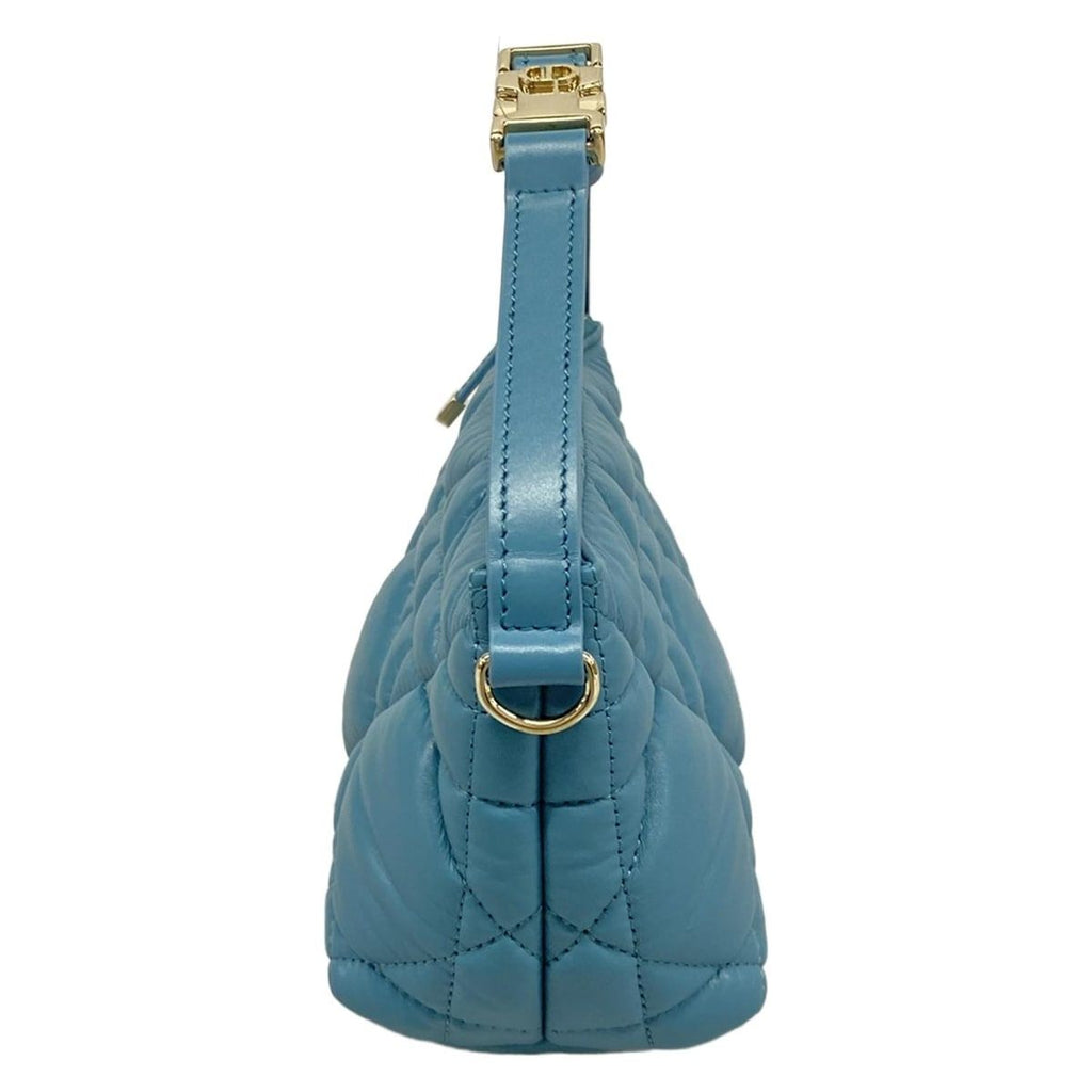 Dior Cannage Nomad Pouch Navy Mini Bag Leather — view 4