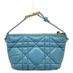 Dior Cannage Nomad Pouch Navy Mini Bag Leather — view 3